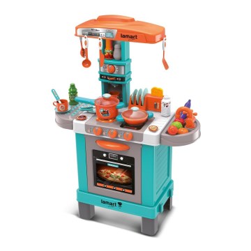 Children's kitchen with accessories