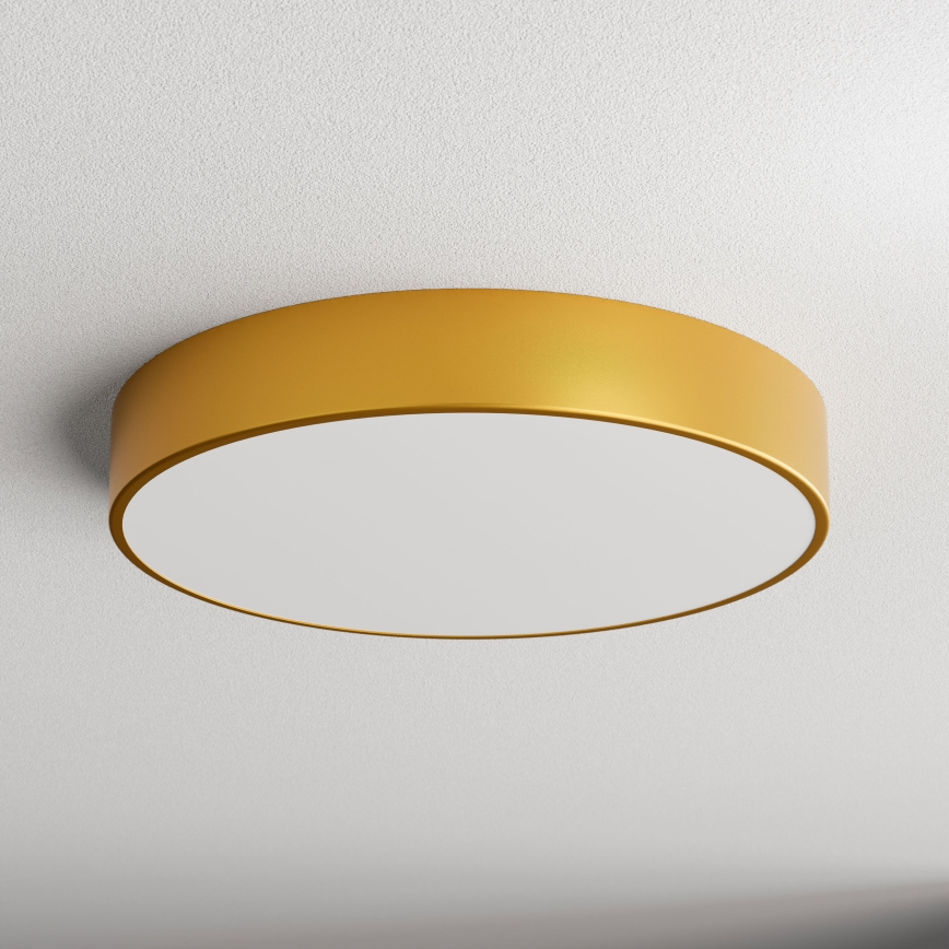 LED Taklampa CLEO LED/69W/230V 4000K Ø 50 cm guld
