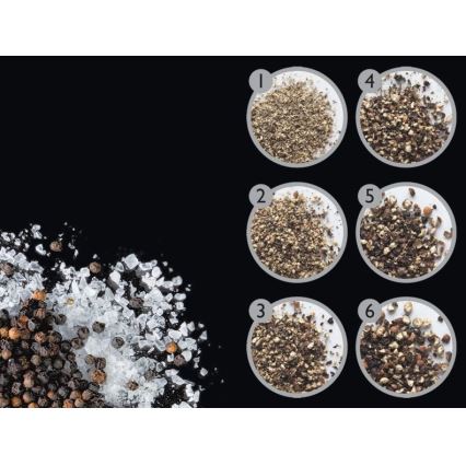 Cole&Mason - Set med salt- och pepparkvarnar DERWENT 2 st 19 cm antracit