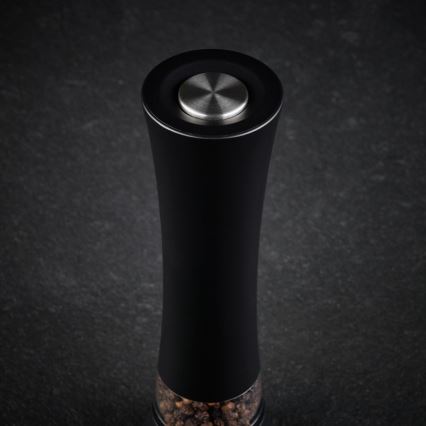 Cole&Mason - Elektrisk kvarn för salt eller peppar BURFORD 4xAAA 18 cm svart