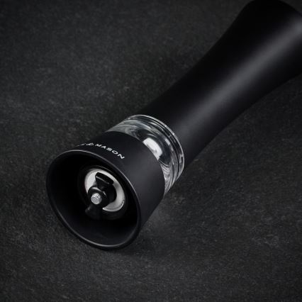 Cole&Mason - Elektrisk kvarn för salt eller peppar BURFORD 4xAAA 18 cm svart