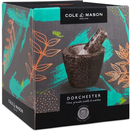 Cole&Mason - Granit mortel med stöt GRANITE Ø 10 cm