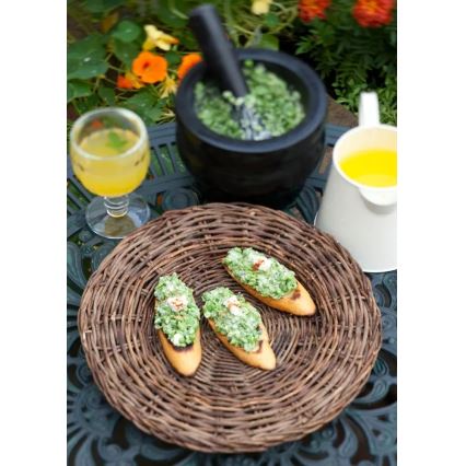 Cole&Mason - Granit mortel med stöt GRANITE Ø 18 cm granit/svart