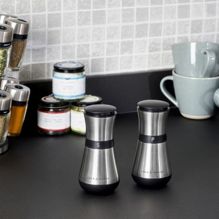 Cole&Mason - Set med salt- och pepparkvarnar HENLEY 2 st 13,5 cm