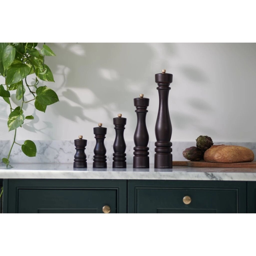 Cole&Mason - Pepparkvarn LONDON 13 cm bokträ/brun