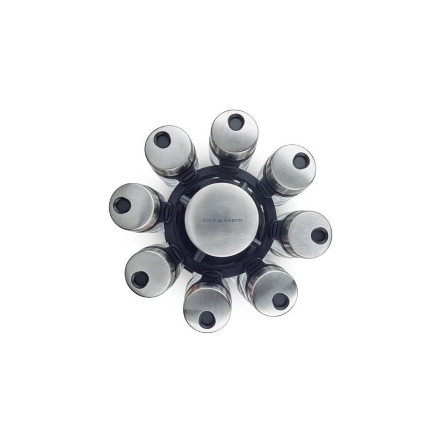 Cole&Mason - Roterande kryddställ MASTER 17 delar