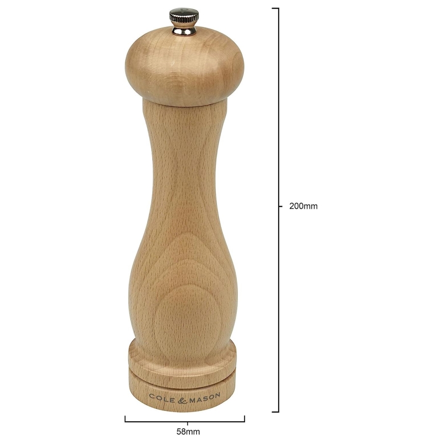 Cole&Mason - Pepparkvarn CAPSTAN BEECH bok 20 cm