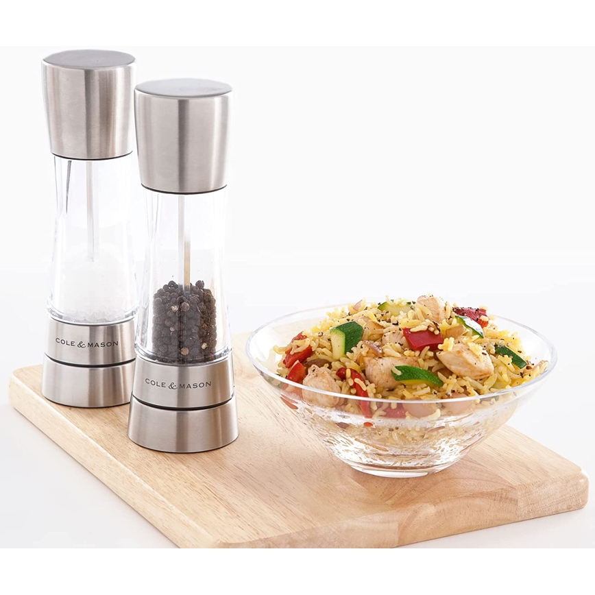 Cole&Mason - Pepparkvarn DERWENT 19 cm blank krom