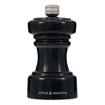 Cole&Mason - Pepparkvarn HOXTON 10,4 cm bok/skinande svart