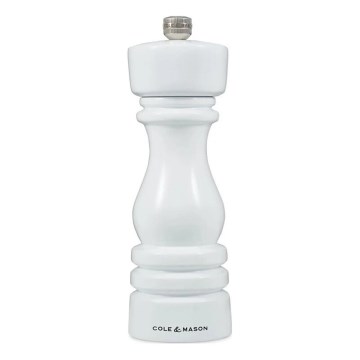 Cole&Mason - Pepparkvarn LONDON 18 cm bok/vit