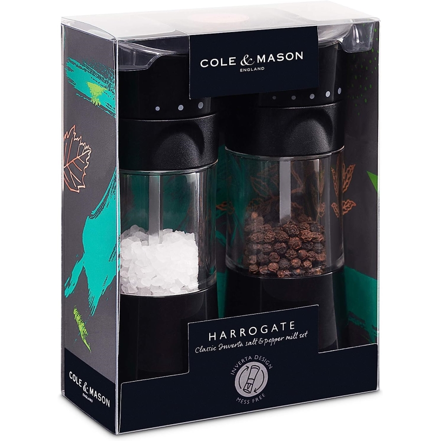 Cole&Mason - Set med salt- och pepparkvarnar HARROGATE 2 st 15,4 cm