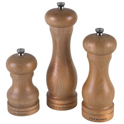 Cole&Mason - Saltkvarn CAPSTAN BEECH bok 20 cm