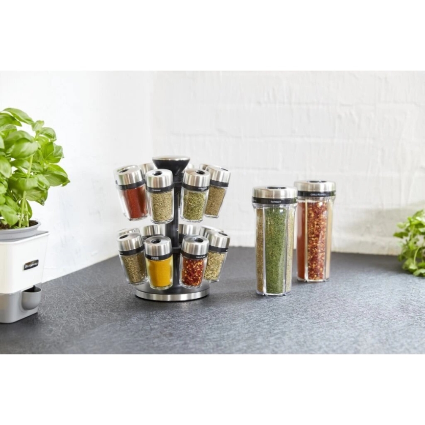 Cole&Mason - Kryddfördelare Saunderton Herb med påfyllning