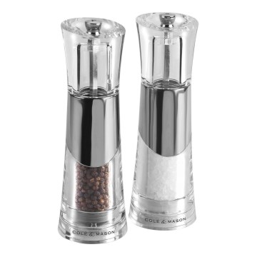 Cole&Mason - Set med salt- och pepparkvarnar BOBBI 2 st 18,5 cm