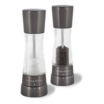 Cole&Mason - Set med salt- och pepparkvarnar DERWENT 2 st 19 cm antracit