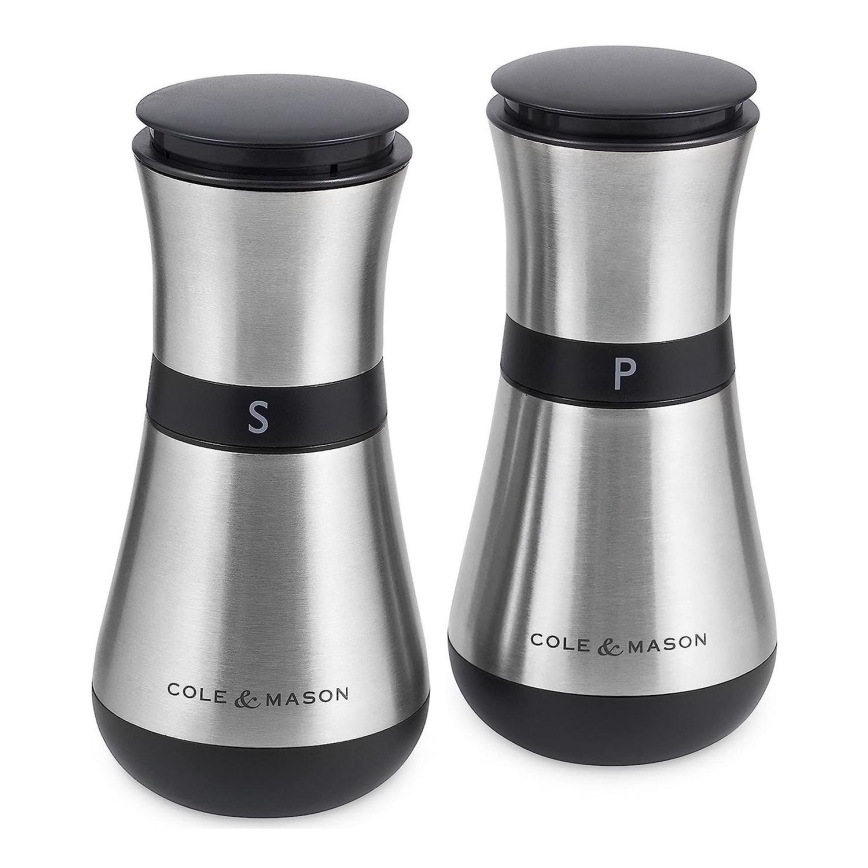 Cole&Mason - Set med salt- och pepparkvarnar HENLEY 2 st 13,5 cm