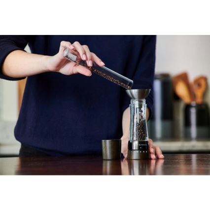 Cole&Mason - Set med saltkvarn och pepparkvarn DERWENT 2 delar 19 cm bok/svart