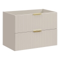 COMAD ADEL CASHMERE 82-80-2S - Underskåp för handfat ADEL 57x80,2 cm beige