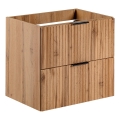 COMAD ADEL OAK 82-60-B-2S - Badrumsskåp under handfatet ADEL 57x60,2 cm ek