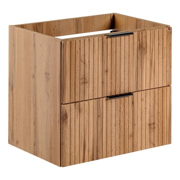 COMAD ADEL OAK 82-60-B-2S - Badrumsskåp under handfatet ADEL 57x60,2 cm ek