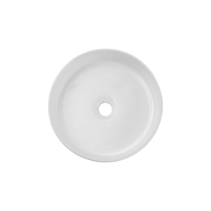 COMAD BEYOND 2 WHITE (E-6565) - Bänkskålsvask BEYOND Ø 36 cm keramik/glansig vit