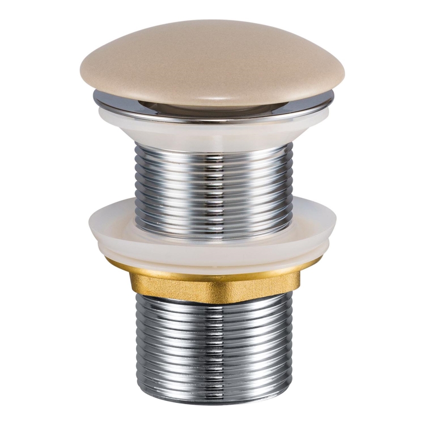 COMAD CLICK-CLACK T201MC-3 - Tvättställsavlopp CLICK-CLACK diameter 7 cm matt cappuccino