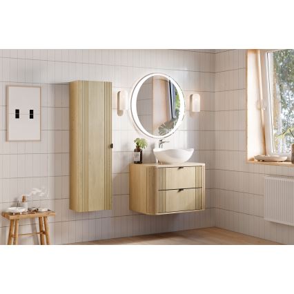COMAD OVALIA CREMONA 82-80-46-2S - Tvättställsskåp OVALIA 52x80 cm, ek Cremona
