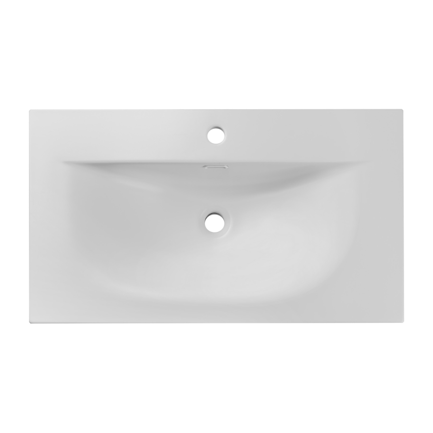 COMAD SKY 1 80 DP MATT WHITE - Infällt tvättställ SKY 46x81 cm matt vit