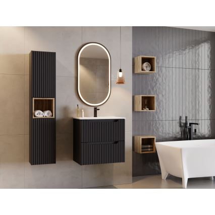 COMAD UM-2060RB DANCE 60 - Infälld tvättställ DANCE 62x40 cm keramik/glansig vit