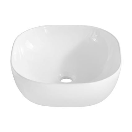 COMAD UM-6252 SMILE 40 DP - Bänkskål SMILE 41x41 cm keramik/glansig vit