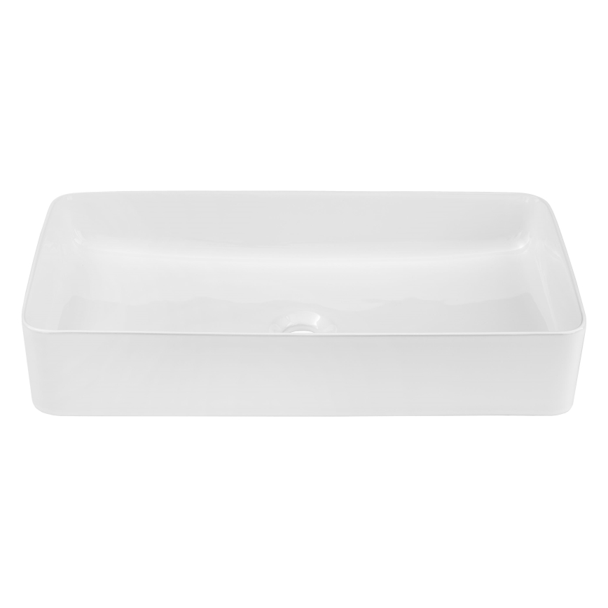 COMAD UM-6275 SLIM 60 WHITE DP - Bänkskiva handfat SLIM 61x34 cm keramik/glansig vit