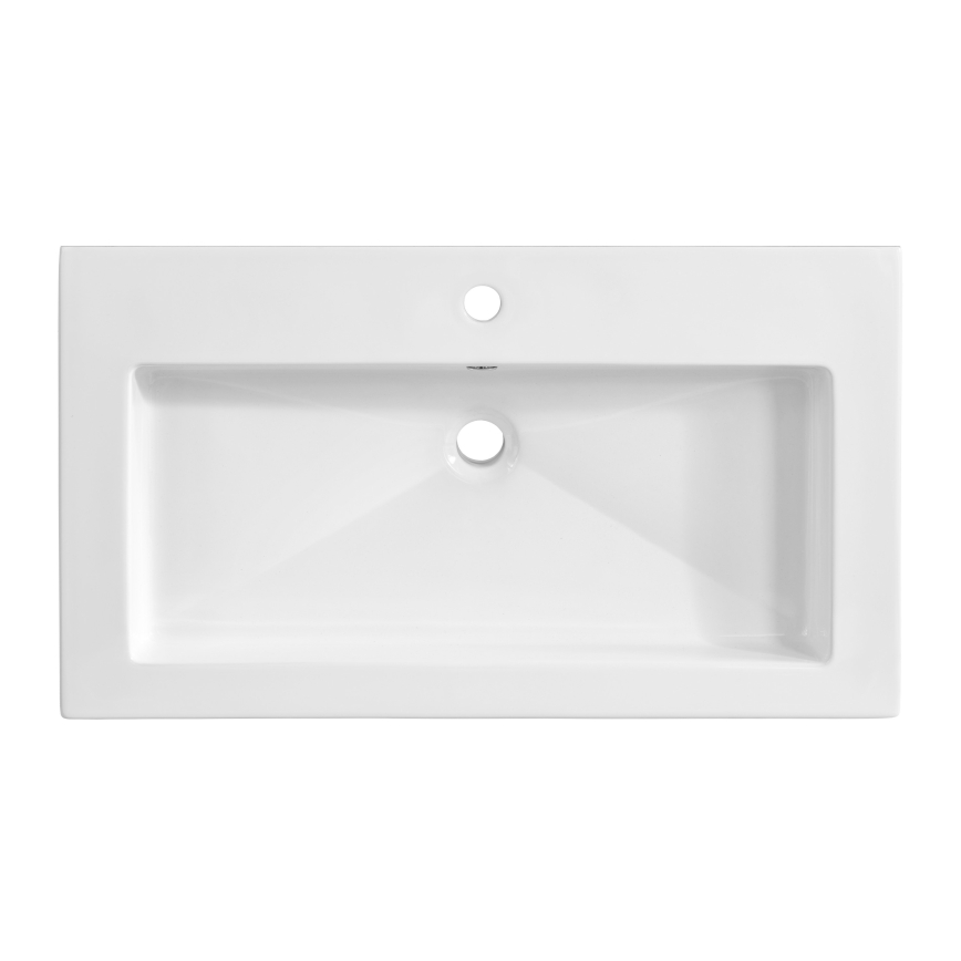 COMAD UM-8070 SPIRIT 80 DP - Infällt tvättställ SPIRIT 46x81 cm vit