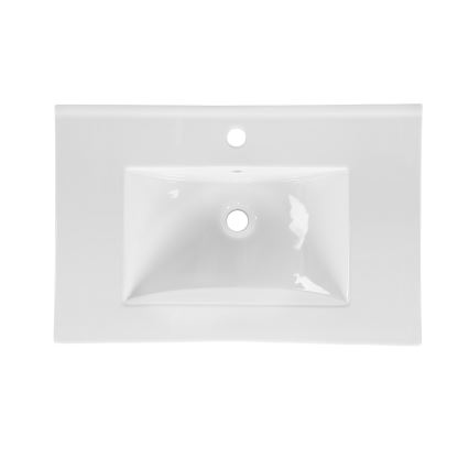 COMAD UM-CFP LAVA 80D DP - Infällt tvättställ LAVA 46x81 cm vit