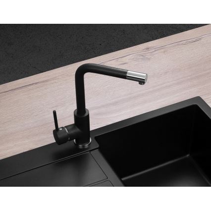 Concept BDG4327BC - Köksblandare 27,3 cm granit/svart