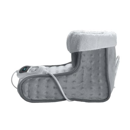 Concept BV1020 - Elektrisk värmesko 100W/230V 30x30 cm grå/vit