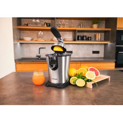 Concept CE3520 - citruspress med hävarm 0,75 l, 160 W/230 V, rostfritt stål