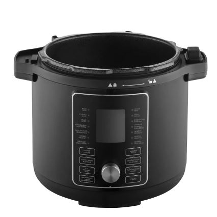 Concept CK8000 - Multifunktionell elektrisk tryckkokare och varmluftsfritös 5,6 l 11 i 1 1500W/230V svart