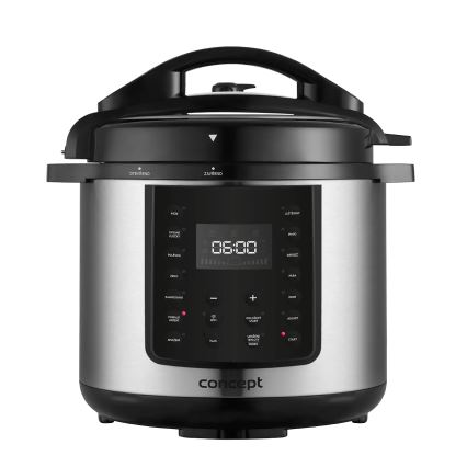 Concept CK8001 - Multifunktionell elektrisk tryckkokare 5,6 l 1000 W/230 V Wi-Fi rostfritt stål