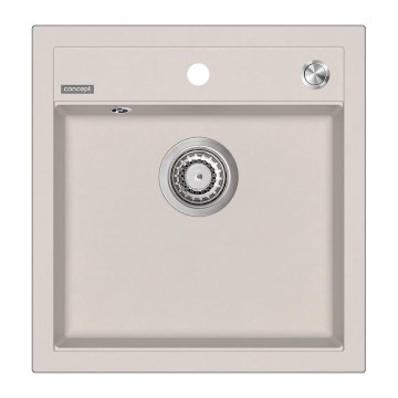 Concept DG00C50BE - Köksdiskho CUBIS 49x51 cm granit/beige