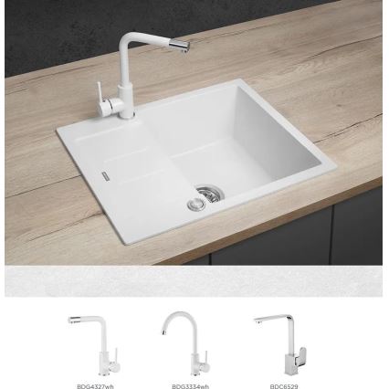 Concept DG05C45WH - Diskho CUBIS 50x62 cm granit/vit