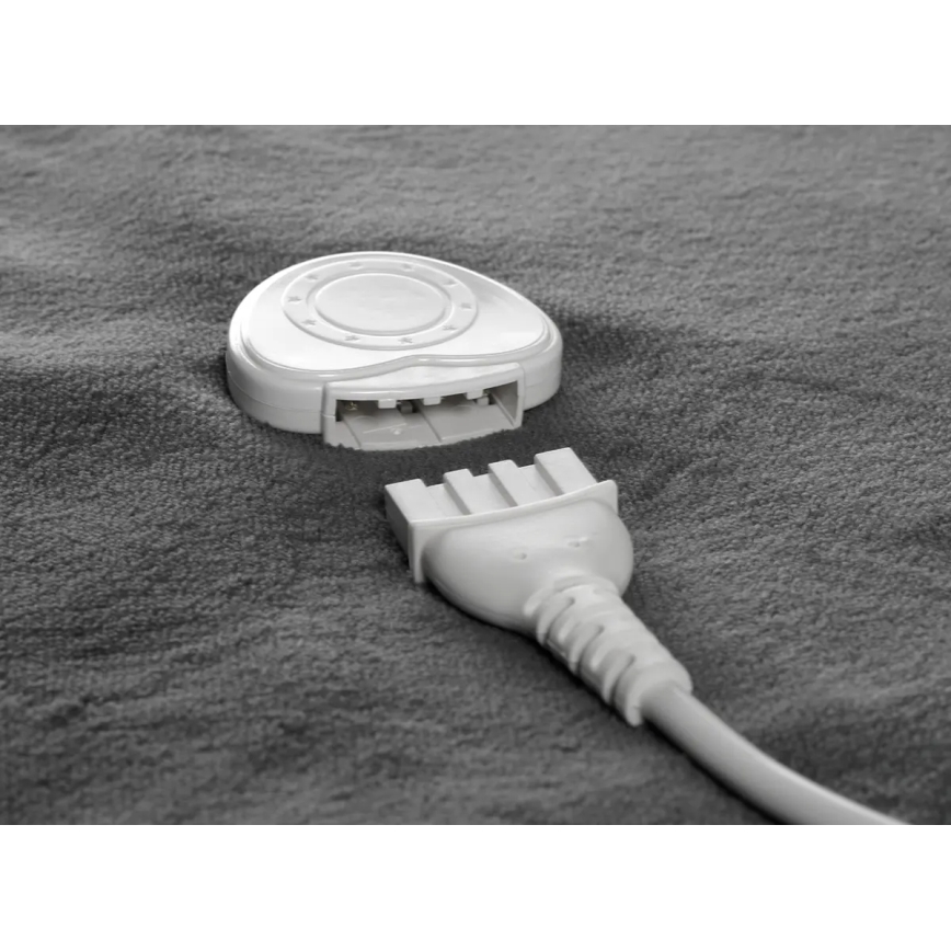 Concept DV7420 - Elektrisk värmefilt 160W/230V 180x130 cm grå/vit