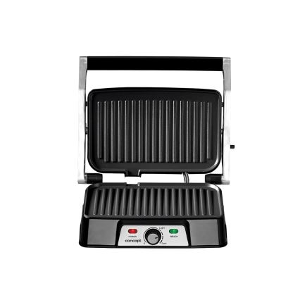 Concept ge2005 - Kontaktgrill 1500W/230V rostfri/svart