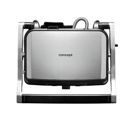 Concept ge2005 - Kontaktgrill 1500W/230V rostfri/svart