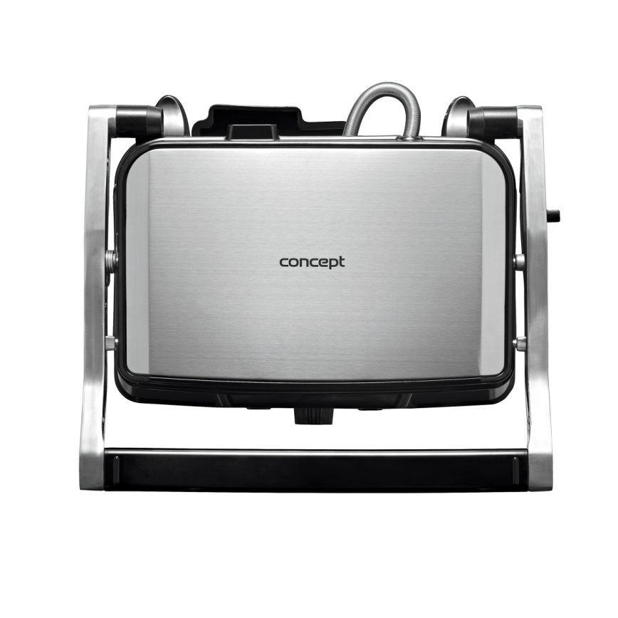 Concept ge2005 - Kontaktgrill 1500W/230V rostfri/svart