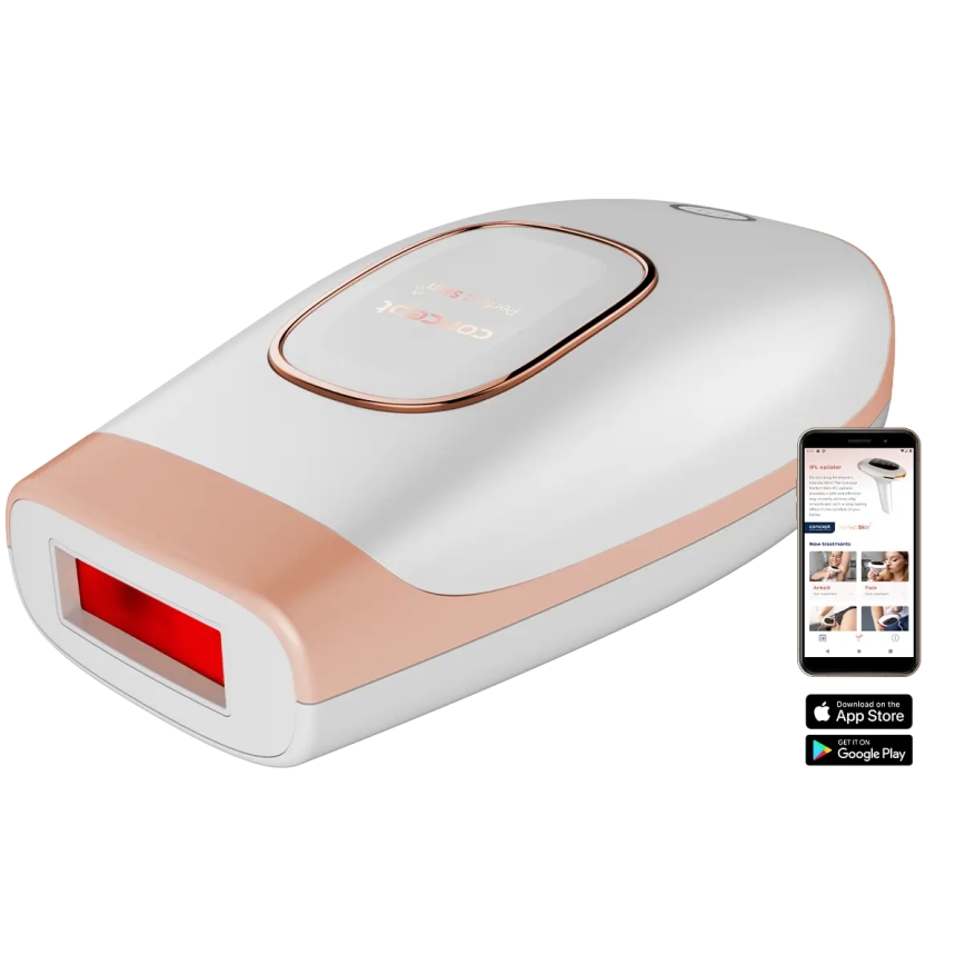 Concept IL3000 - IPL-epilator PERFECT SKIN 36W/230V vit/roséguld