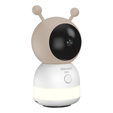 Concept KD4000 - Smart babymonitor med rörelsesensor SMART KIDO 4,5W/230V Wi-Fi beige