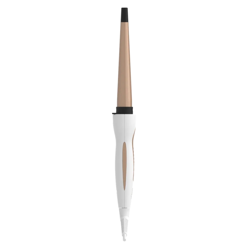Concept KK2125 - Konisk locktång GLAM STYLE 42W/230V vit/roséguld