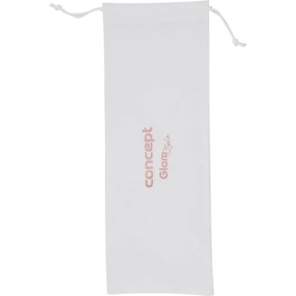 Concept KT2140 - Locktång med tre fat GLAM STYLE 100W/230V vit/roséguld