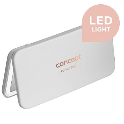 Concept KZ2010 - LED fickspegel PERFECT SKIN LED/1,5W/5V 4500-5500K 300 mAh vit