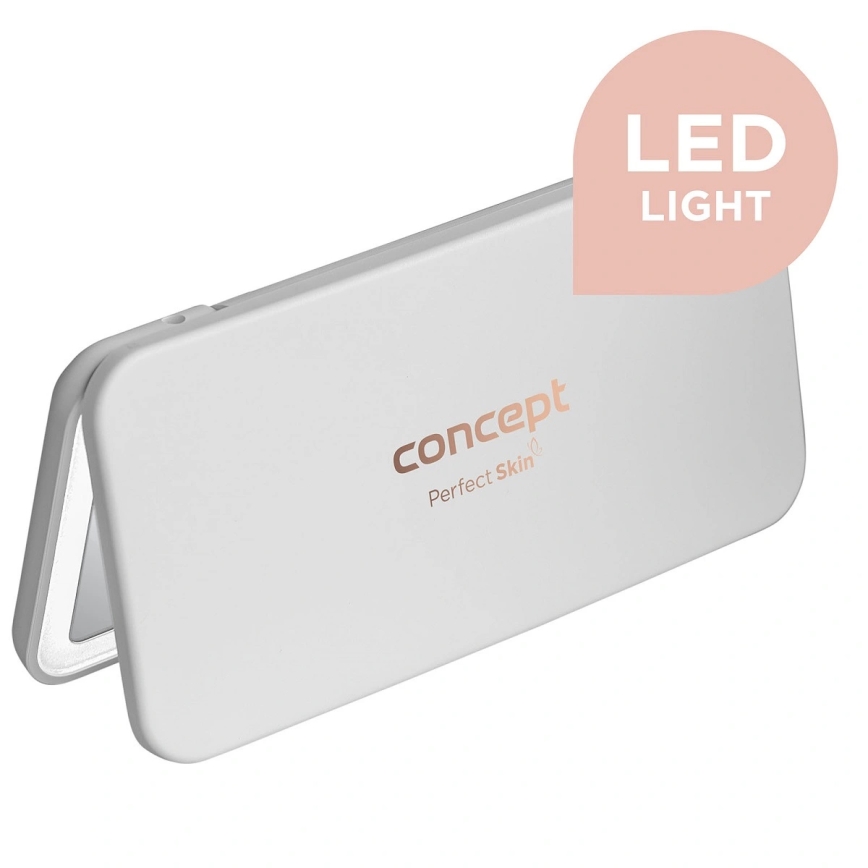 Concept KZ2010 - LED fickspegel PERFECT SKIN LED/1,5W/5V 4500-5500K 300 mAh vit
